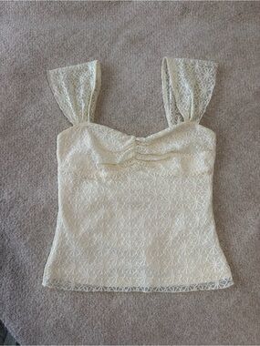 More To Come Kendall Top in Ivory